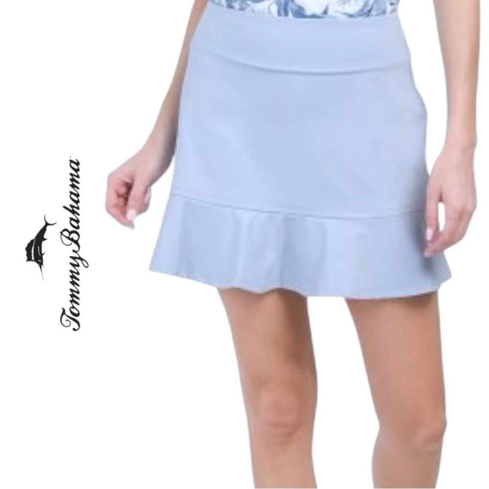Tommy Bahama Golf Women’s Powder Blue Ruffle Skort - Size XL